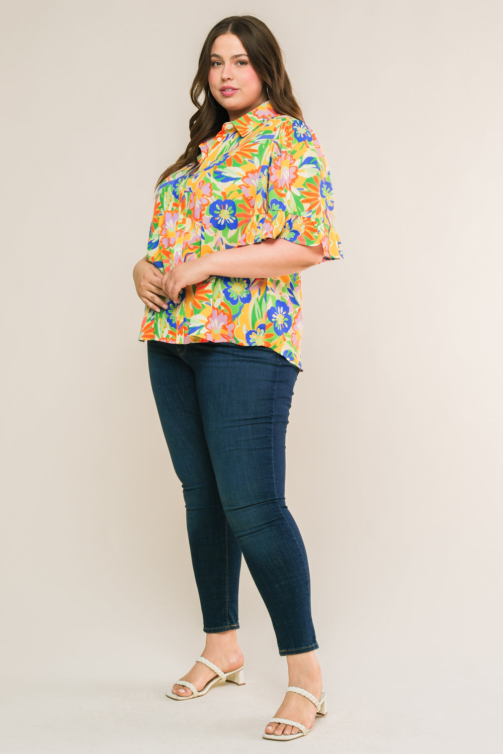 READY TO GET AWAY WOVEN TOP Flying Tomato